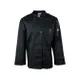 Chef Revival J071BK-2X Black Chef's Jacket, 2X-Large, Long Sleeve, Double Breasted, Poly/Cotton 1 image