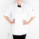 Chef Revival J105-XL Chef's Jacket, X-Large, White, Poly/Cotton, Short Sleeve, Double Breasted 2 image