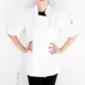 Chef Revival J105-XS Chef's Jacket, XSmall, White, Poly/Cotton, Short Sleeve, Double Breasted 2 image