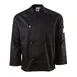 Chef Revival J200BK-XL Chef's Coat, X-Large, Black, Poly/Cotton, Long Sleeve, Double Breasted 1 image