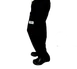 Chef Revival P002BK-S EZ Fit Unisex Chef's Pants, Small, Poly/Cotton Blend, Black, Elastic Waistband 1 image