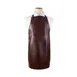 Chef Revival VAHD Bib Apron - 26" x 28" Standard Size, Waterproof Heavy‑Duty Vinyl, Brown, No Pocket 1 image