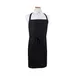 Chef Revival WBABK Bib Apron – 36" x 34" Black Cotton/Poly Blend, Extra‑Wide Tapered Fit 1 image