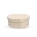 Korin BOX-WA-002-8 Round Disposable Take Out Container, 3-1/4" Dia x 1-3/4" H, Natural Wood Lidded 1 image
