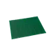 Korin CA-105 Sushi Case Turf Mat, 12" x 9-3/5" Green Plastic Sushi Making Mat 1 image