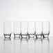 Korin GL-D111-PK - 14 oz Lead-Free Crystal Long Drink Glass, 5.7" Height, Finish, Resistant - 1/Pack 1 image