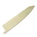 Korin HA-SAYA-HA150 Saya Cover, 6" Hankotsu Knife Guard, Japanese Magnolia Wood, Natural 1 image