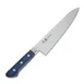 Korin HKR-RBGY-240 Mahogany Royal Blue Inox Gyuto Chef Knife, 9.4" (24 cm) Blade 1 image