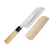 Korin HKR-SKKU-210 Usuba Knife, 8‑1/4" (21 cm) Forged Blade, Handle, Horn Bolster – Made in Japan 1 image