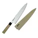 Korin HMA-CWAGY-270 Wa-Gyutou Gyuto, 10-1/2" (27cm) Right Hand, Carbon Steel, Magnolia Wood Handle 1 image