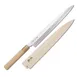 Korin HMA-S1HYA-270 Hongasumi Yanagi Knife, 10½" (27cm) Forged Carbon Steel, Magnolia Wood Handle 1 image