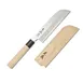 Korin HMA-SKKU-180 Usuba Knife, 7" (18cm) Forged, Smooth Edge, Carbon/Iron Blade, Wood Handle 1 image