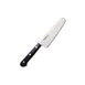 Korin HMI-MOCH-120 Child Knife, 4-3/4" (12cm) 50/50 Edge, Molybdenum Blade, Black Wood Handle 1 image