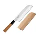 Korin HSU-IHYKU-210 Suisin Inox Usuba Knife, 8-1/4" (21 cm) RH, 8A Blade, Japanese Yew Wood Handle 1 image