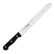 Korin HSU-INBR-250 Suisin Inox Bread Knife, 9-3/4" Forged High‑Carbon Steel Blade, Brown Wood Handle 1 image