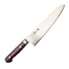 Korin HSU-PIMGY-210 Suisin Premium Inox Maroon Red Handle Gyuto Chef Knife, 8.2" 1 image