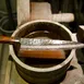 Korin HTO-HDGY-210 Togiharu Hammered Damascus Gyutou Knife, 8-1/4" (21cm) 50/50 Edge, Made in Japan 2 image