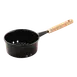 Korin KON-ST-103 Charcoal Starter Pan, 6" dia. x 2-3/4"H, Round, Cast Iron, Black 1 image