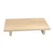 Korin NR-578 Geta Sushi Serveware, Rectangular Wooden Tray 16-1/2"x11-3/4"x2-1/4", Two-Footed Design 1 image