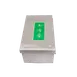 Korin TK-1179-S Seaweed Container, Metal Box 9-1/4" L x 5-1/4" W x 4" H, Silver with Hinged Lid 1 image