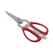 Korin TK-144-RD Chef Pro+ Kitchen Shears, Red Handles, Silky Removable Blade, Washable Hygienic 1 image