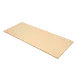 Korin TK-203-03-120 Brown Tan Synthetic Rubber Cutting Board 47-3/16"L x 16-1/2"W x 4/5"H 1 image