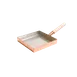 Korin TK-301-01-21 Copper Omelet Pan, 8-1/4"L x 8-1/4"W x 1-1/2"H, Square, Stove Safe, With Handle 1 image