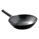 Korin TK-301-07-36 Cast Iron Wok Pan, 14-1/4" dia. x 4-1/2"H, Black, Oven & Stove Top Safe 1 image