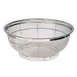 Korin TK-401-02-35 Colander, 13-4/5" dia. x 6-1/2"H, Round, Shallow, Stainless Steel, Dishwasher Safe 1 image