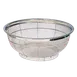 Korin TK-401-02-40 Colander, 15-7/10" dia. x 7-1/2"H, Round, Shallow, Stainless Steel 1 image