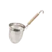 Korin TK-403-01 Udon Tebo Noodle Strainer, 5-1/2" dia. x 14"L, Stainless Steel with Wood Handle 1 image