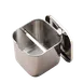 Korin TK-501-02 Stainless Steel Sauce Pot, 17.5 oz., 4"L x 4"W x 3-1/2"H, Square, Hinged Lid 1 image