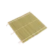 Korin TK-601-06 Sushi Rolling Mat, 11-7/10" x 11-7/10", Double String Bamboo Date Makisu 1 image