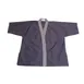 Korin UC-103-LL Chef Coat, XLarge Blue, 65% Polyester 35% Cotton, 56-7/10" Chest, 30-7/10" Length 1 image