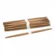 Korin WA-12-D Disposable Carbonized Bamboo Chopsticks, 9.5"L, 100pairs/Bag - 20bags/ctn 1 image