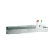 Klinger's Trading SPR-42-SINGLE Speed Rail, 42" x 40-59" Single, Keyhole, 22/304 Stainless Steel 1 image
