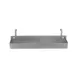 Klinger's Trading SPR-42-SINGLE Speed Rail, 42" x 40-59" Single, Keyhole, 22/304 Stainless Steel 2 image