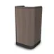 Forbes Industries 5966 Podium, 25.5"W x 23"D x 47"H, Laminate Finish with Slate Accents, Tilt‑Roll Wheels 1 image