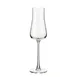 Libbey 1009305 Virtuoso Flute Glass, 8 oz, Stem Base, Tempered Glass, HD2 Rim & Foot, Made in USA - 12/Case 1 image