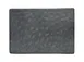 Reserve by Libbey 109697 - Stoneware Platter, 9 3/8" x 6 3/8" x 3/4", Ignea, 12/Case 1 image