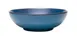 Libbey 109762 - 30 oz Round Salad Bowl, 7" Diameter x 2¼" Height, Ceramic Blue, General Use, 12/Case 1 image