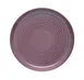 Libbey 109775 Stacking Dinner Plate, 8" Dia x 3/4" H, Round Terracotta Mauve Ceramic - 12/Case 1 image