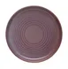 Libbey 109777 - 11-1/8" Round Terracotta Mauve Ceramic Stacking Plate, 1" Height, 12/Case 1 image