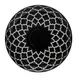 Libbey 109970 - 6½" Round China Plate, Coupe Rim, Black, Stackable, 6.5" Dia, China - 24/Case 1 image