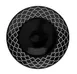 Libbey 109983 - 10" Round Black China Plate, Samira Style, 10" Diameter, China Material - 12/Case 1 image
