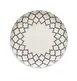 Libbey 109987 Samira White China Plate, 6½" Round Dinnerware, Stacking Design - 24/Case 1 image