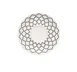 Libbey 109989 Samira White China Saucer, Round 5.5" Diameter, 7/8" Height - 36/Case 1 image