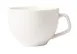 Libbey 110007 - 7.5 oz White China Cup Samira Design, 2 1/2" Height, Fine China Construction, 36/Case 1 image
