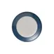 Libbey 113268 - 6¼" Round Porcelain Plate, Blue, 6.25" Dia, Dishwasher Safe - 36/Case 1 image