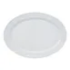 Reserve by Libbey 113351 - Oval Coupe Porcelain Platter, 13"W x 9.5"D x 1"H, White - 6/Case 1 image